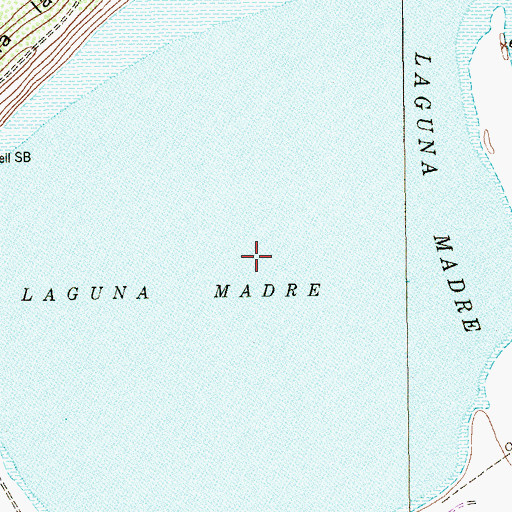 Topographic Map of Vadia Ancha, TX