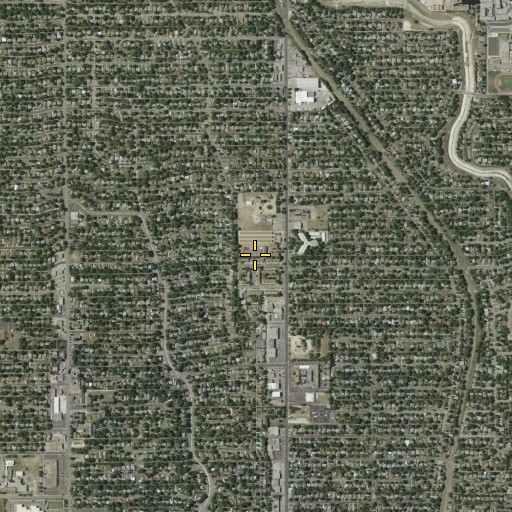 Aerial/Satellite Image of West Elementary School, TX