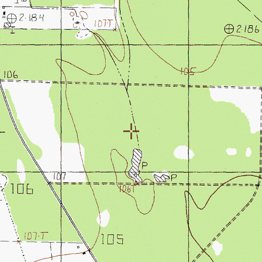 Topographic Map of Indian Gulley, TX