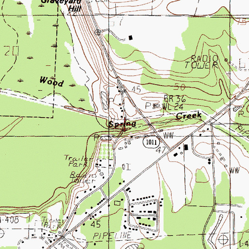Topographic Map of Atascosito, TX