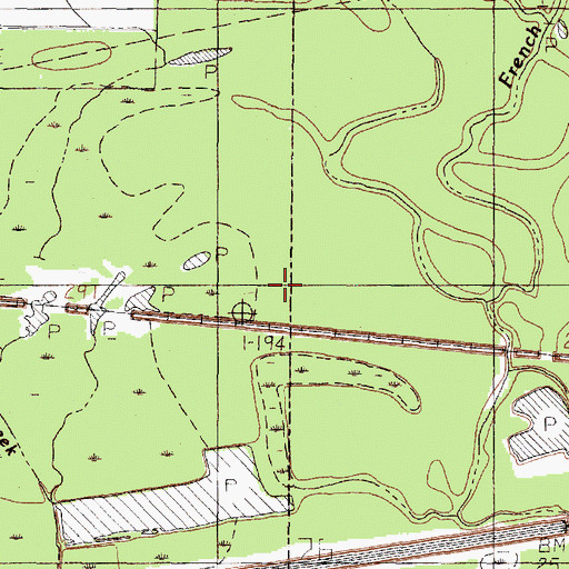 Topographic Map of Spring Branch, TX