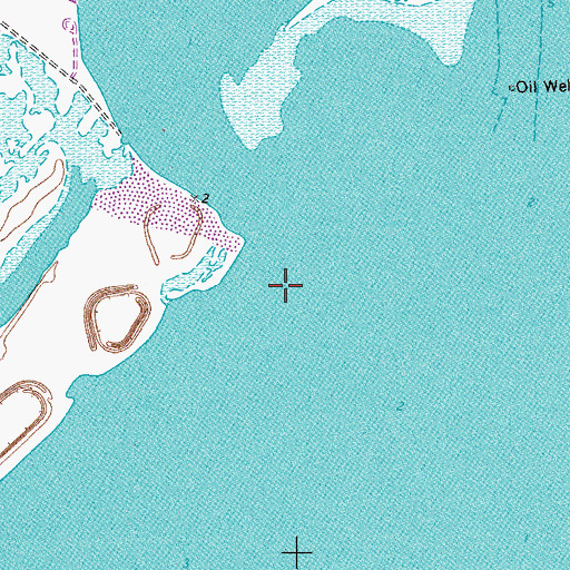 Topographic Map of Natural Channel, TX