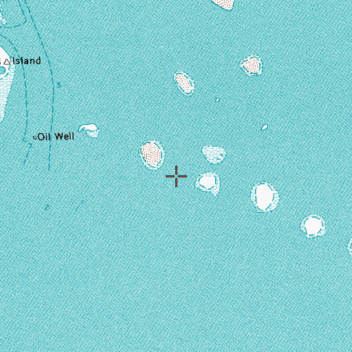 Topographic Map of New Humble Channel, TX