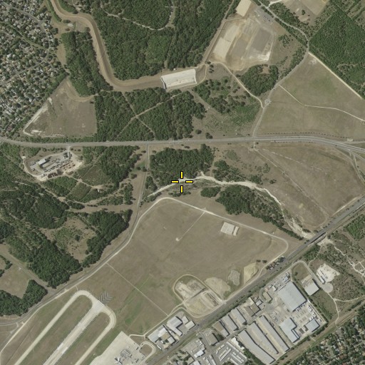 Aerial/Satellite Image of Lorence Creek, TX