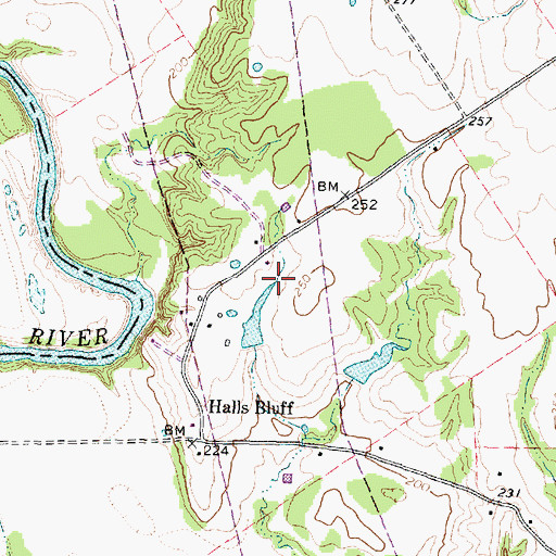 Topographic Map of Colman Wagner Farm (historical), TX