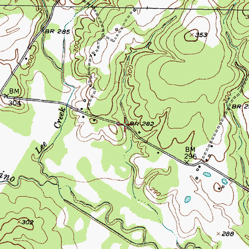 Topographic Map of Colthorp School (historical), TX