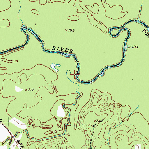 Topographic Map of Shingle Knife Shingle Mill (historical), TX