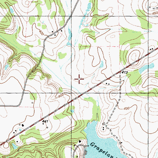 Topographic Map of Eleck Turk Grave, TX