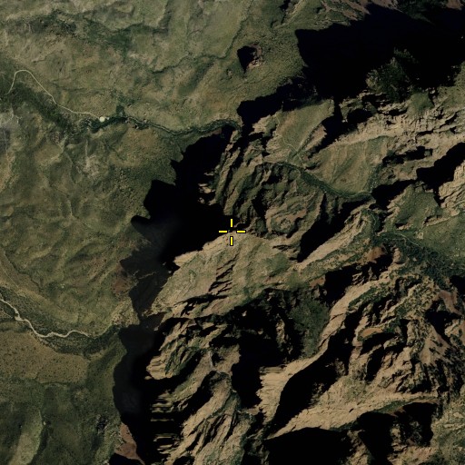 Aerial/Satellite Image of Carter Peak, TX