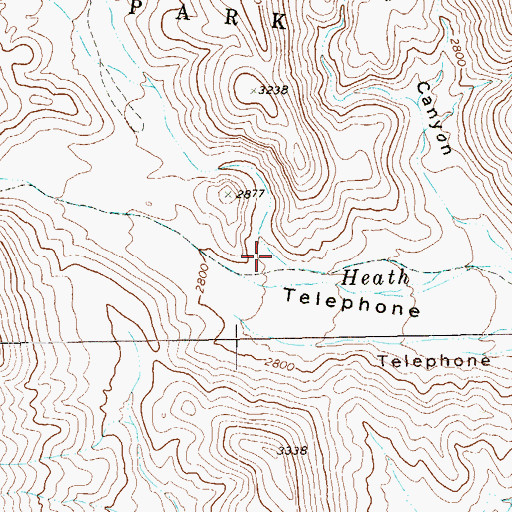 Topographic Map of Margaret Basin, TX