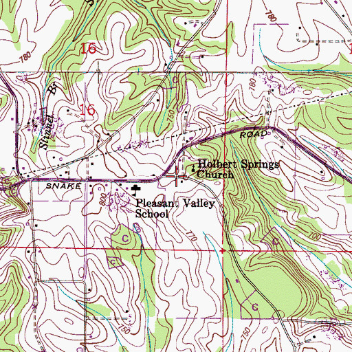 Topographic Map of Pleasant Grove, AL