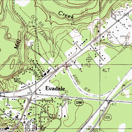 Topographic Map of Temco, TX