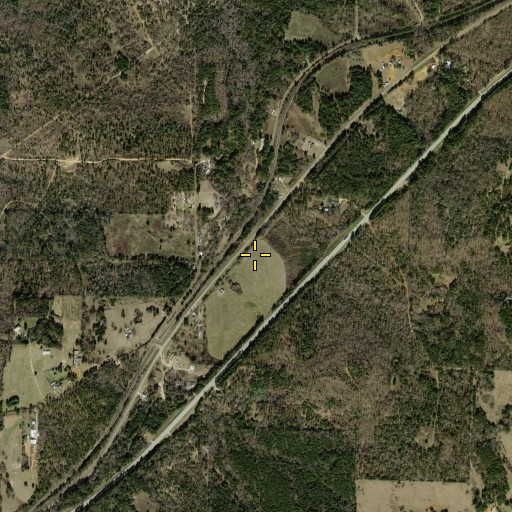 Aerial/Satellite Image of Ironton, TX