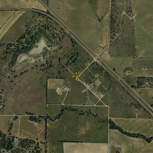 Aerial/Satellite Image of Silver Valley, TX