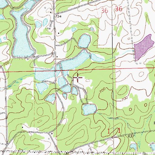Topographic Map of Alabama Agricultural Experiment Station, AL