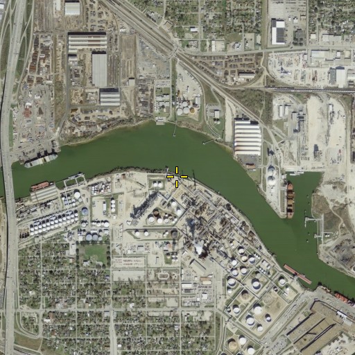Aerial/Satellite Image of Upper Clifton Bend, TX