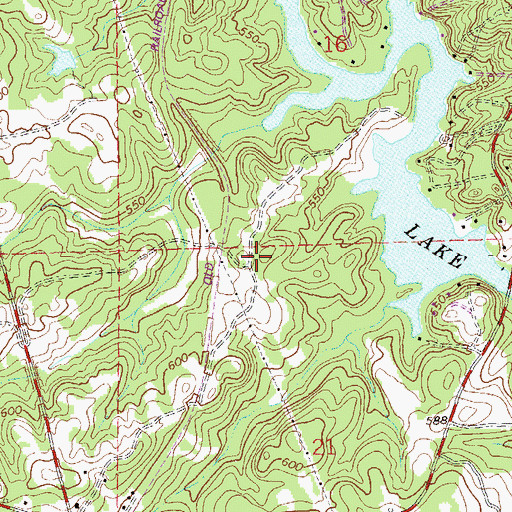 Topographic Map of Berlin (historical), AL