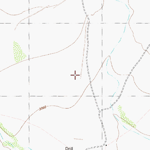 Topographic Map of Fords Ranch, TX