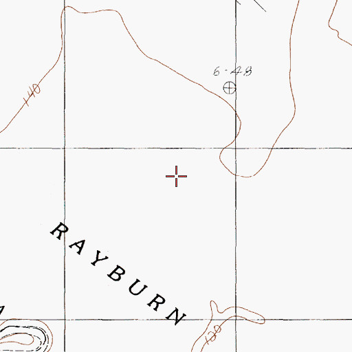 Topographic Map of Angelina National Forest, TX