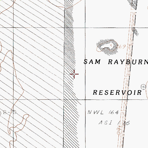 Topographic Map of Curry Creek, TX