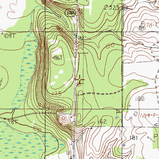 Topographic Map of Doctor Steven H Everitt Historical Monument, TX