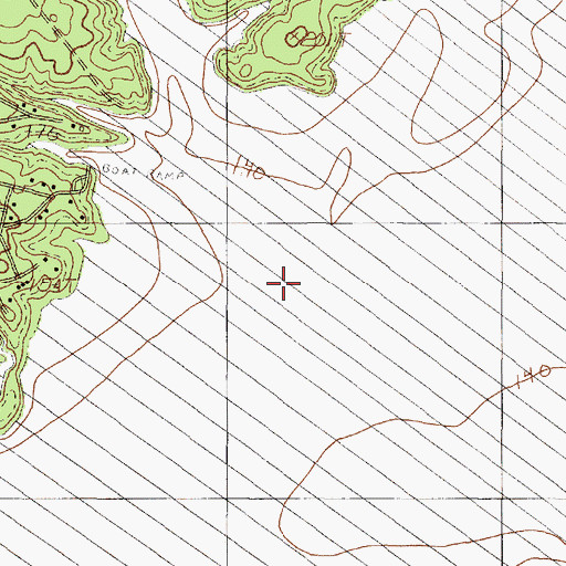 Topographic Map of Massey-Good Branch, TX