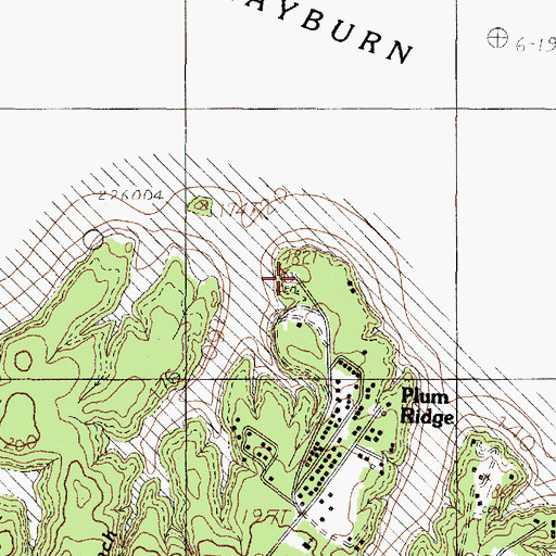 Topographic Map of Speir Cemetery, TX