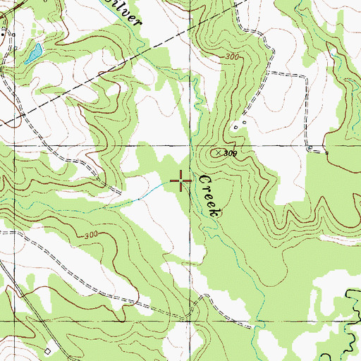 Topographic Map of Sheridan Branch, TX