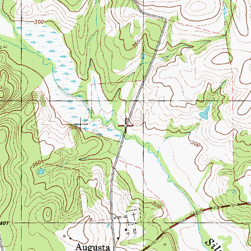 Topographic Map of John Sheridan Grave, TX
