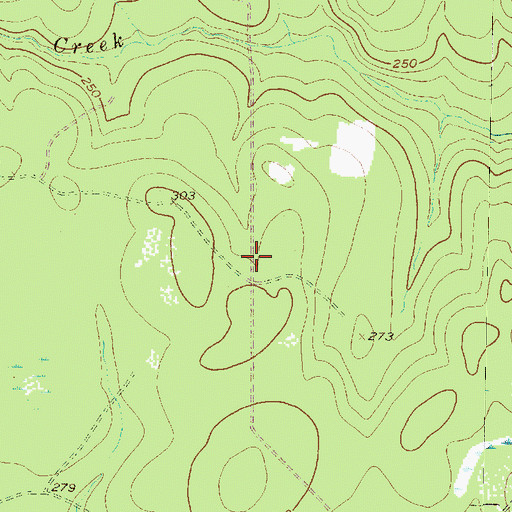 Topographic Map of Nebletts Hunter Camp, TX