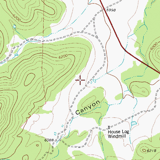 Topographic Map of Jeff Davis County, TX