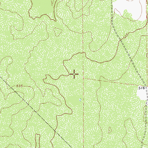 Topographic Map of Jim Hogg County, TX