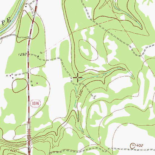 Topographic Map of Kendall County, TX