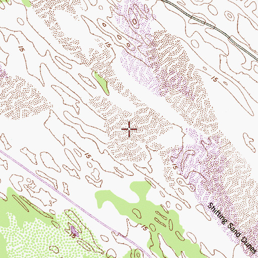 Topographic Map of Kenedy County, TX