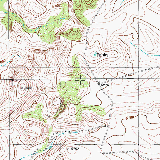 Topographic Map of Presidio County, TX
