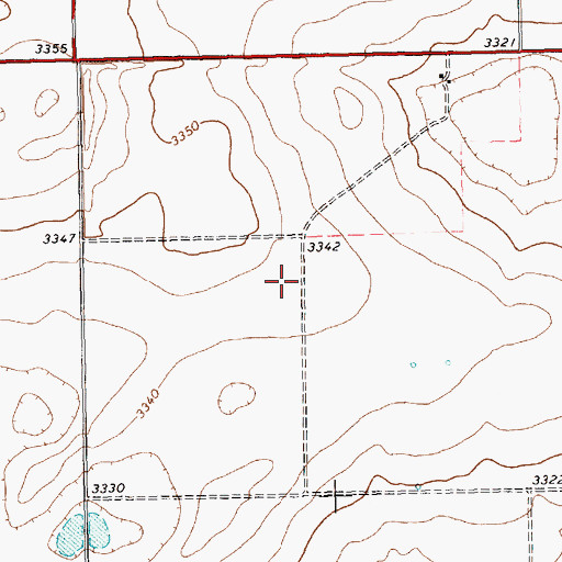 Topographic Map of Terry County, TX