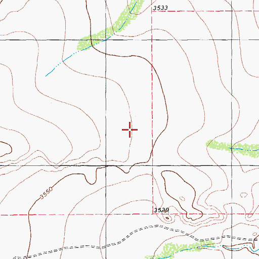Topographic Map of The Trans-Pecos, TX