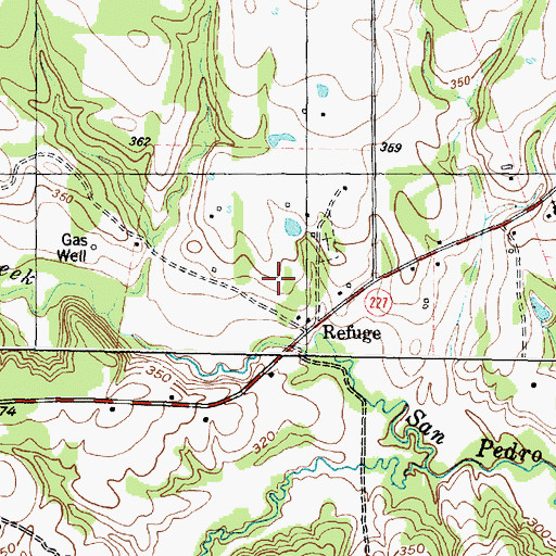 Topographic Map of Fort Brown (historical), TX