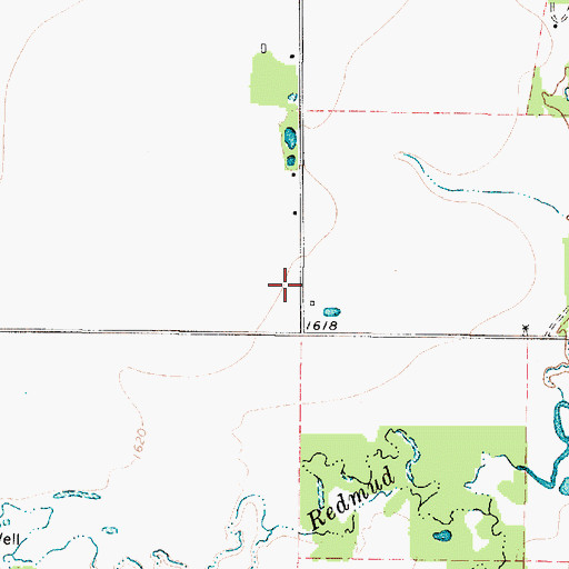 Topographic Map of J Bar Wc Ranch Airport, TX