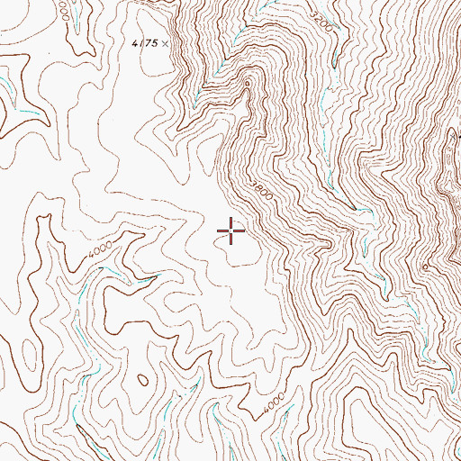 Topographic Map of Sierra del Caballo Muerto, TX