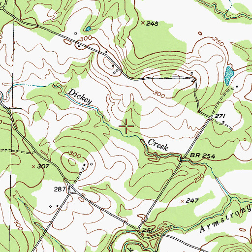 Topographic Map of Lundy Post Office (historical), TX