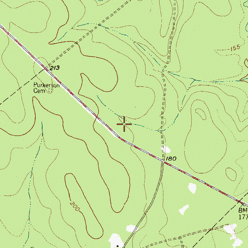 Topographic Map of Shell Hunter Camp, TX