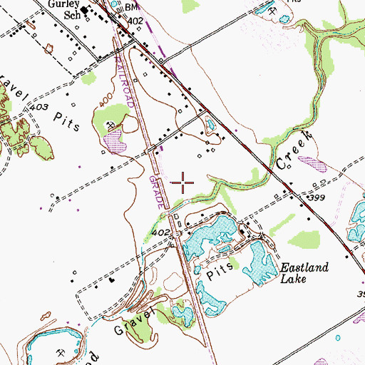 Topographic Map of KRZI-AM (Waco), TX