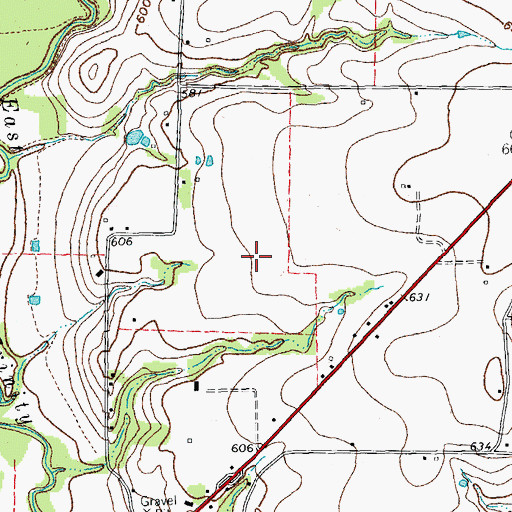 Topographic Map of KSSA-FM (McKinney), TX