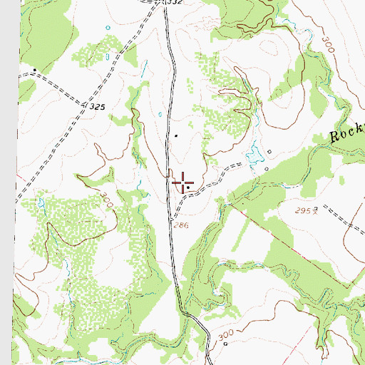 Topographic Map of KYLE-TV (Bryan), TX