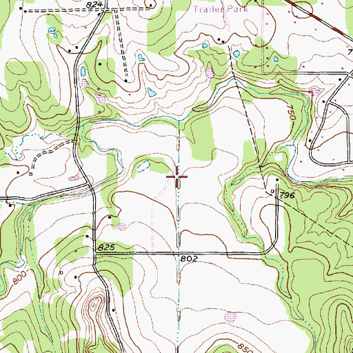 Topographic Map of Boe-Wrinkle Airport (historical), TX