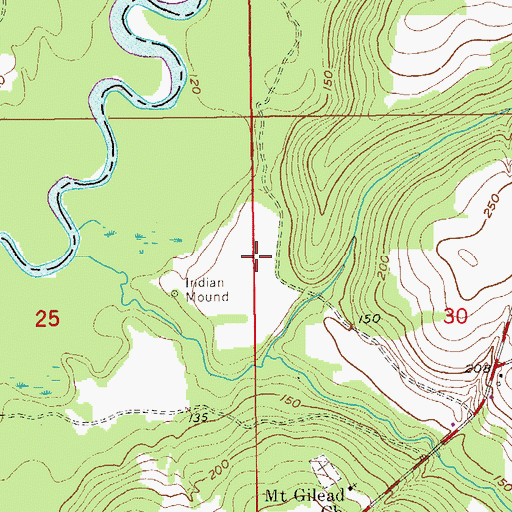 Topographic Map of Clayhatchee (historical), AL