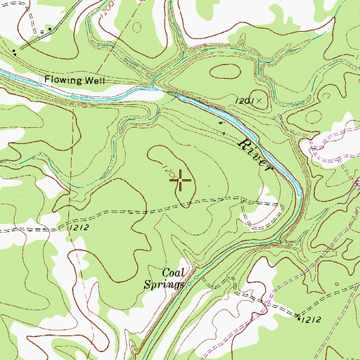 Topographic Map of Taylors Saddle Mountain Ranch Airport (historical), TX