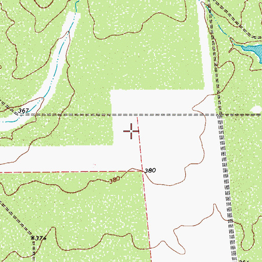 Topographic Map of Herradura Lodge Airport (historical), TX