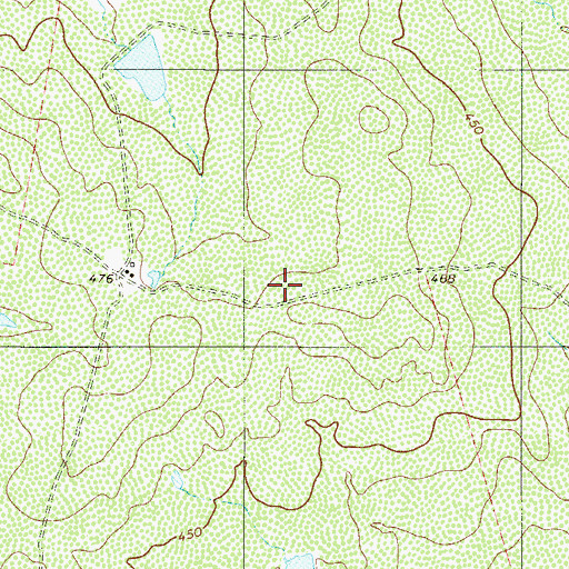 Topographic Map of A P Ranch Airport (historical), TX